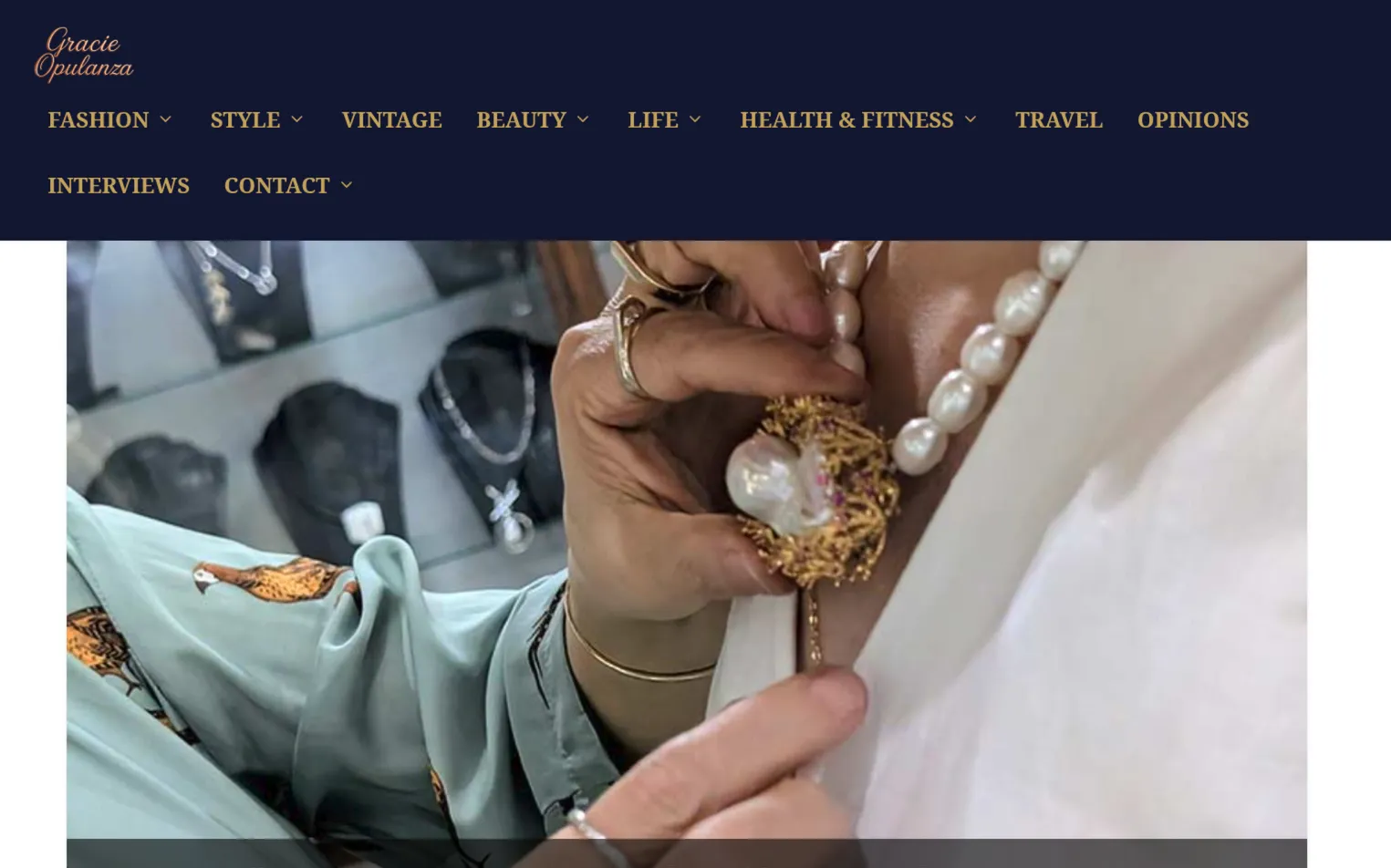 Gracie Opulanza, luxury lifestyle and motoring website